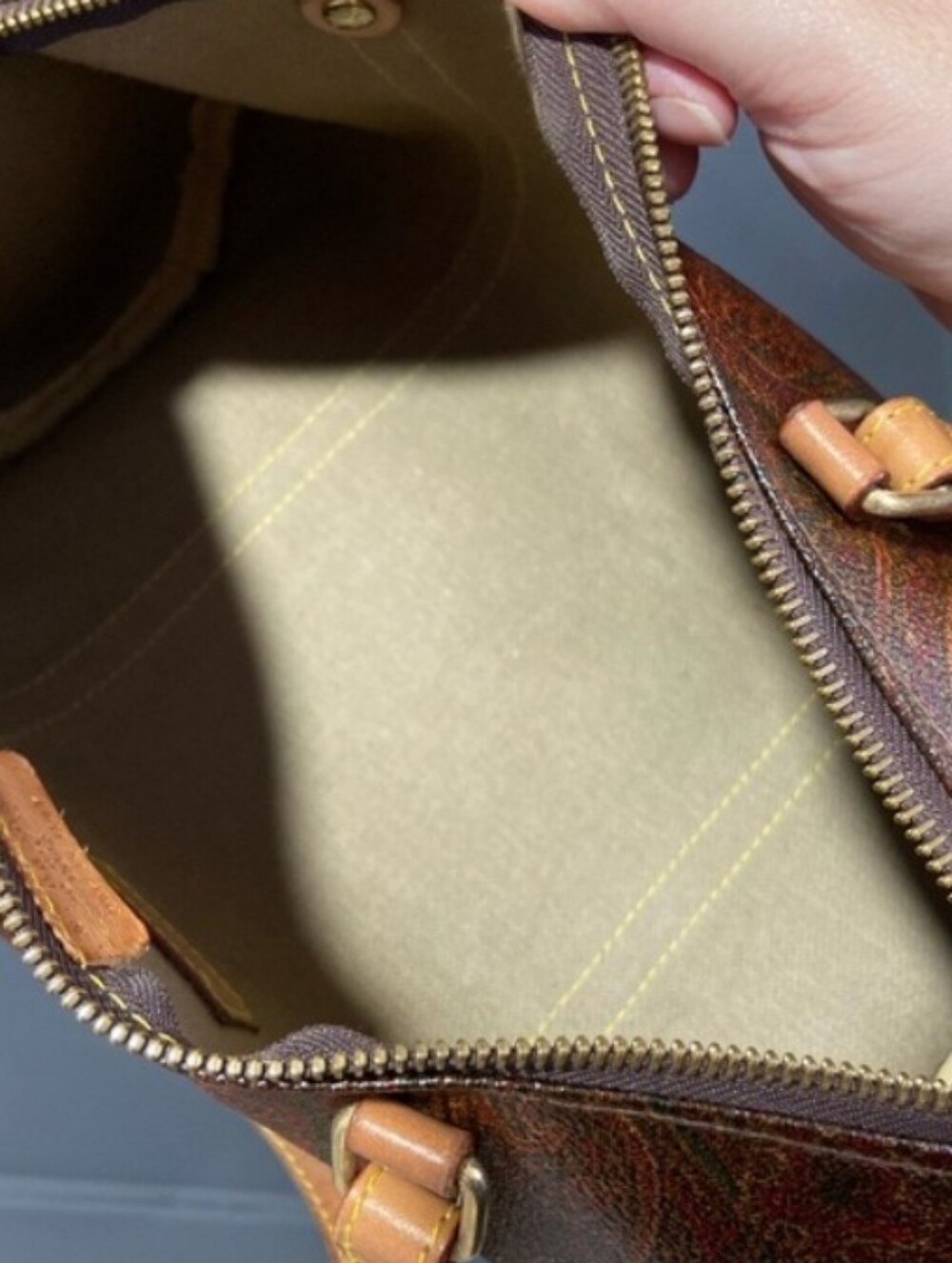 ETRO Paisley Small Barrel Bag NEW - Picture 5 of 8